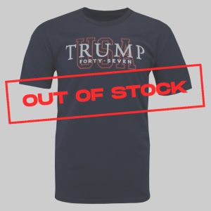 USA Trump 47 Tee – Navy